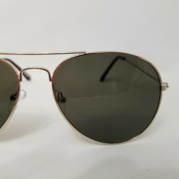 J. Crew Gold Metal Frame Womens Aviator Sunglasses - Picture 5 of 6